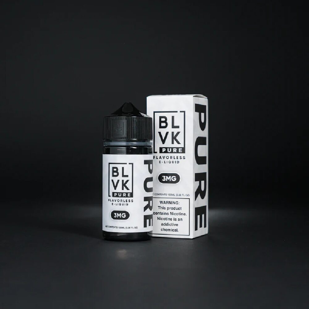 Flavorless PURE BLVK 100mL - Black Coral
